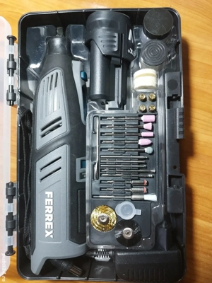 Set mini freza FERREX  12V  - imagine 2