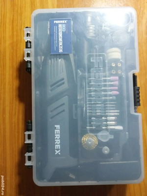 Set mini freza FERREX  12V  - imagine 4