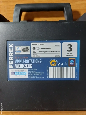 Set mini freza FERREX  12V  - imagine 5