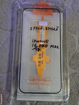 Huse iPhone Apple+2Folii Sticla-13 Pro,11 Pro,11 Max,17Promax - imagine 2