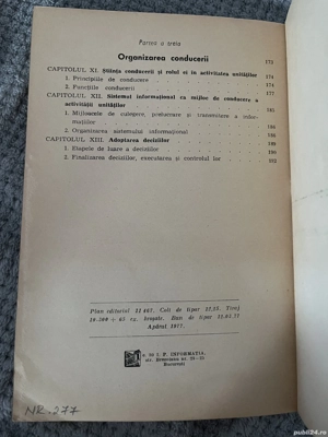 Organizarea si planificarea unitatilor economice - Avramescu, Mercioiu, 1977 - imagine 5