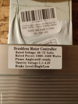 Vând controller motor electric fără perii,48V-72V,1000W-1500W,nou! - imagine 4