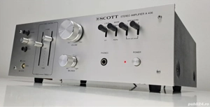 Scott A 406 amplificator stereo clasa A statie audio integrat - imagine 4