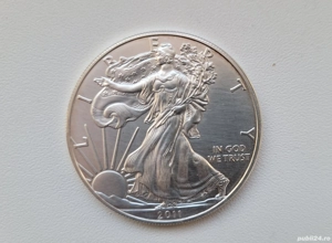 Monede argint pur 1 uncie (1oz) 31,1g