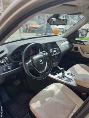 vand Bmw X3 , 2.0 d , 8 vit automat , panorama , navi mare , comenzi , 216 cp , etc  - imagine 8