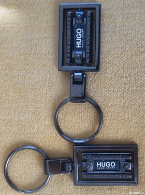 Breloc Hugo Boss - metalic