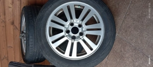 vând set de 4 jante din aliaj cu anvelope dimensiunea 205/55/16