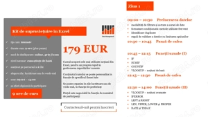 Consultanta Excel, meditatii Excel si curs Excel online de la 40 EUR pe ora - imagine 4