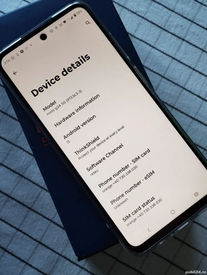 Motorola G34 5g, nou, Stereo, 128 GBUFS 8 GB. Android 15, NFC  - imagine 3