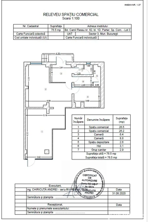 Spatiu Comercial Camil Ressu 62