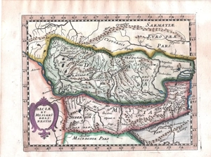 Harta Daciei 1649 - P. Briet