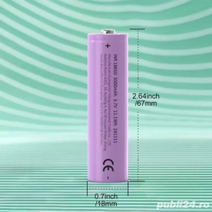 Acumulator INR Li-Ion 18650 - 3.7V 3000 mAh