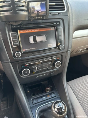 Vand VW golf 6 1.6 TDI an 2011 euro 5 NAVI - imagine 9