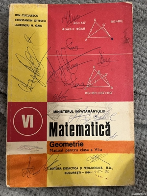 Matematica - geometrie - manual clasa a VI-a - I. Ciuculescu, C. Ottescu, L. N. Gaiu