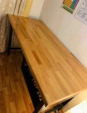 Vand masa din lemn masiv de stejar