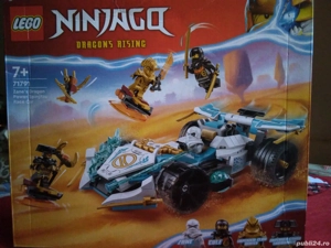 Lego set Masina de curse Spinjitzu a lui Zane cu puterea dragonului