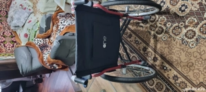 Vand Scaun cu rotile pliabil, transport pacienti,  - imagine 4