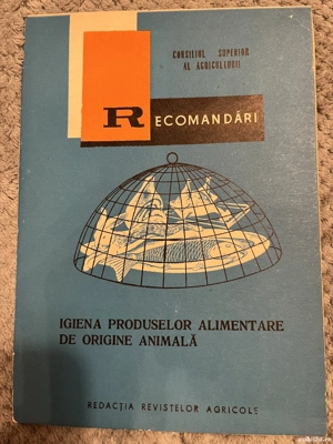 Recomandări privind igiena produselor alimentare de origine animală, 1968