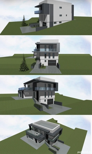 Vand teren cu proiect  - imagine 4