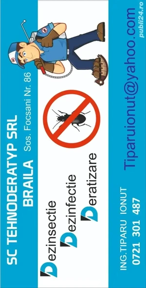 Dezinsectie Dezinfectie Deratizare Braila