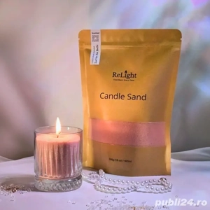 La Vie Est Belle   Candle Sand Parfumat cu Fitile din Bumbac