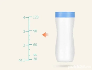 Lingurita de silicon cu rezervor 120 ml copii - imagine 5