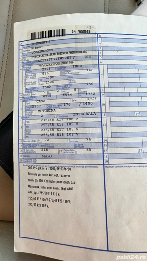 VW Touareg 7P Cod Casa Euro5 - imagine 8