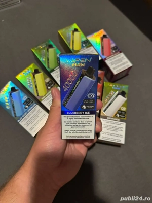 Vape 40000 pufuri | Reincarcabil | Indicator baterie si lichid