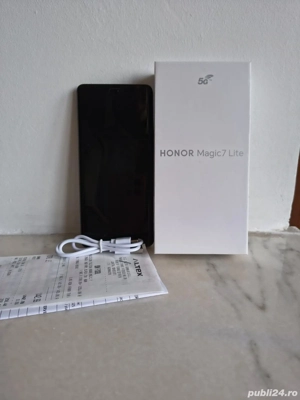Telefon Honor Magic7 Lite, 256GB, 8GB RAM, BLACK