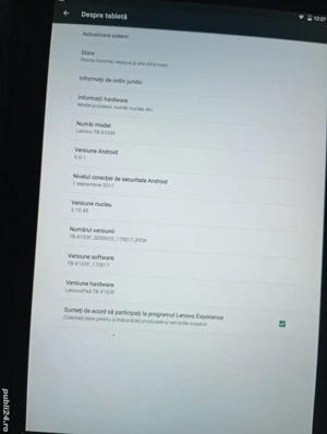 tableta Lenovo 10 inci 