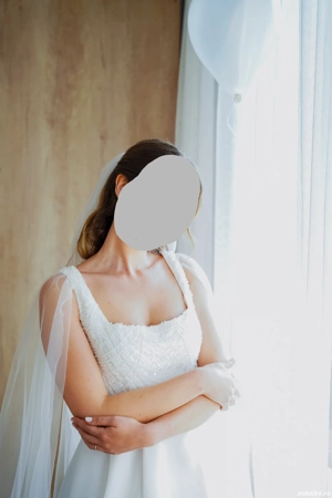 Rochie de mireasă deosebită, Salon Maria