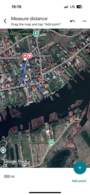 Teren intravilan 3000m, Tancabesti-Snagov, 350m de lac, deschidere 44m - imagine 4