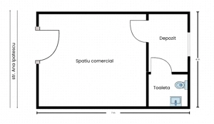 Închiriez Spațiu Comercial (28mp) în Chișineu-Criș (Pădureni) - imagine 4
