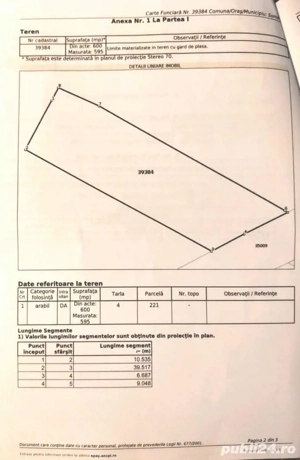 Vanzare teren intravilan Somova, Tulcea 