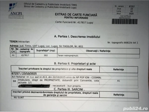 Teren intravilan Lugoj,cartier Belvedere  - imagine 3