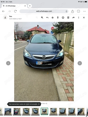 Vând Opel Astra (J), 2.0 CDTi ,160 Cai Putere,An Fab 2011.