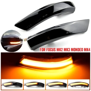 Semnalizare Dinamica Oglinda LED Ford Focus 2, 3, Mondeo Mk4 – Set 2 Buc - imagine 6