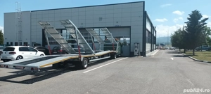Vand semiremorca transport auto Pancar 4 pozitii