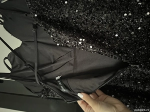 Rochie lungă cu paiete  - imagine 4