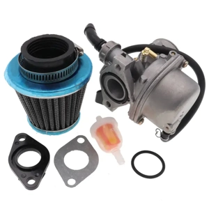 Carburator ATV 50cc 107cc 110cc 125cc cu soc manual, filtru aer si garnituri – Piese ATV fiabile - imagine 5