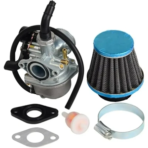 Carburator ATV 50cc 107cc 110cc 125cc cu soc manual, filtru aer si garnituri – Piese ATV fiabile