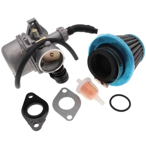 Carburator ATV 50cc 107cc 110cc 125cc cu soc manual, filtru aer si garnituri – Piese ATV fiabile - imagine 3