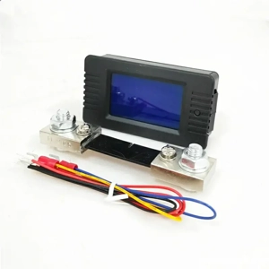 Contor Solar DC 0 200V 100A 300A   Voltmetru Ampermetru Panou Fotovoltaic cu Ecran LCD - imagine 4