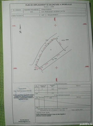 Vand teren intravilan Badeni, Moldovenesti
