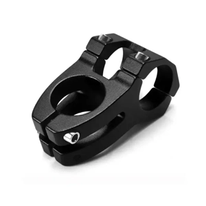 Pipa ghidon scurta pentru bicicleta MTB   WAKE 31.8 mm aluminiu, neagra - imagine 3