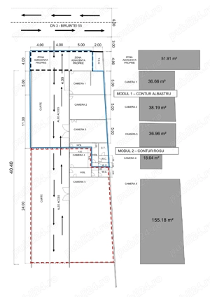 depozit 120 m2 + 30 dependinte constructie metalica + curte aferenta - imagine 10