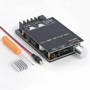 Modul Amplificator Audio Bluetooth Stereo 2x50W TPA3116D2   Sunet Hi-Fi pentru Difuzoare Pasive
