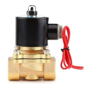 Electrovalva Apa Aer 220V 3 4 cu Solenoid Normal Inchis   Automatizare Irigatii si Sisteme Termice - imagine 4