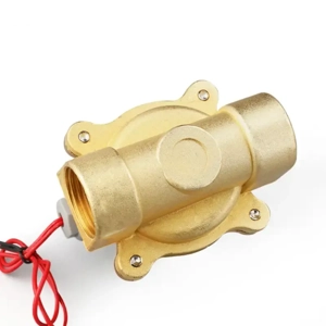 Electrovalva Apa Aer 220V 3 4 cu Solenoid Normal Inchis   Automatizare Irigatii si Sisteme Termice - imagine 5