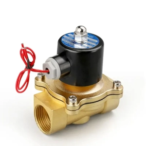 Electrovalva Apa Aer 220V 3 4 cu Solenoid Normal Inchis   Automatizare Irigatii si Sisteme Termice
